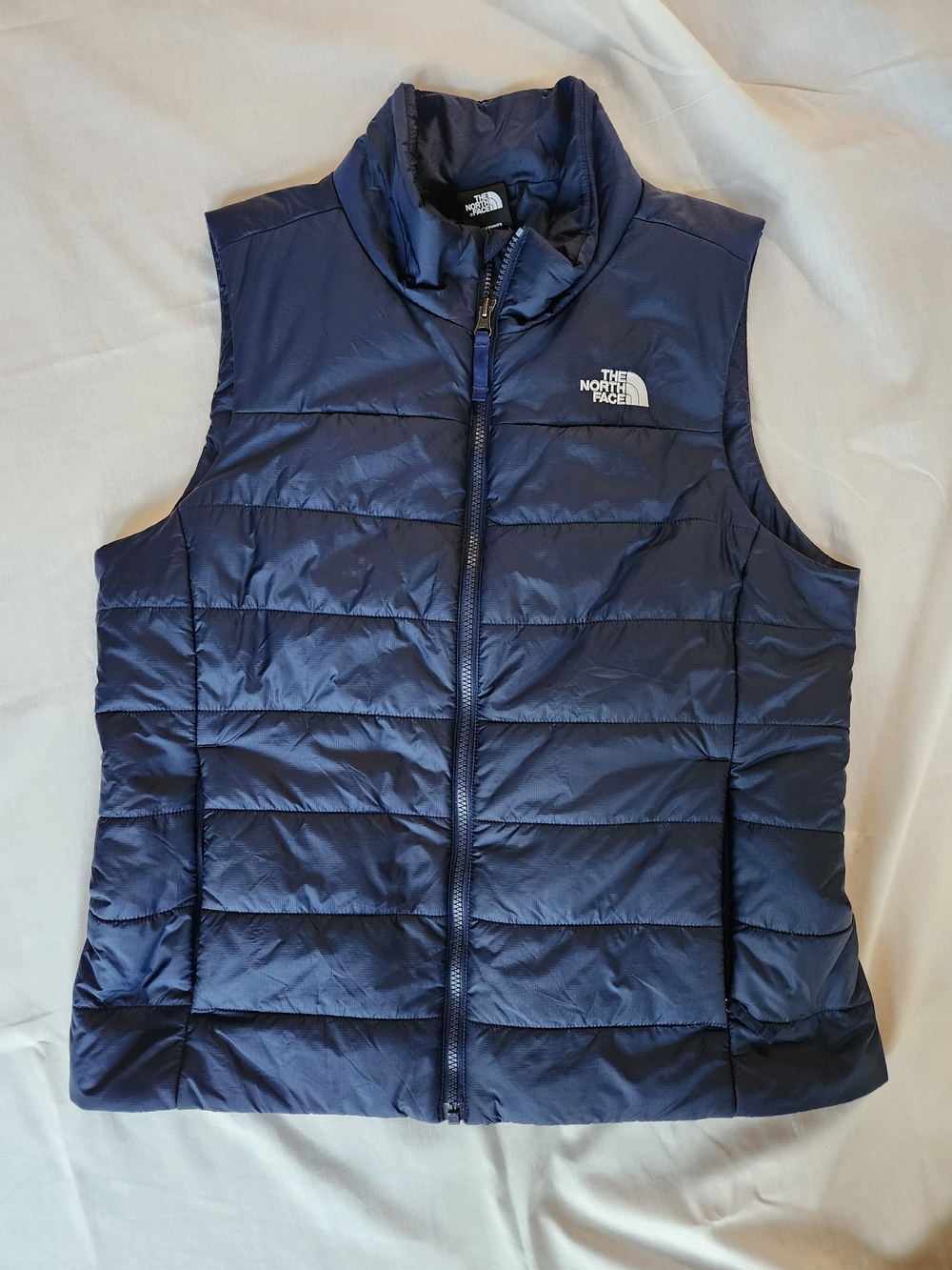 The North Face Women's Navy Packable Puffer Vest (Flare Vest)